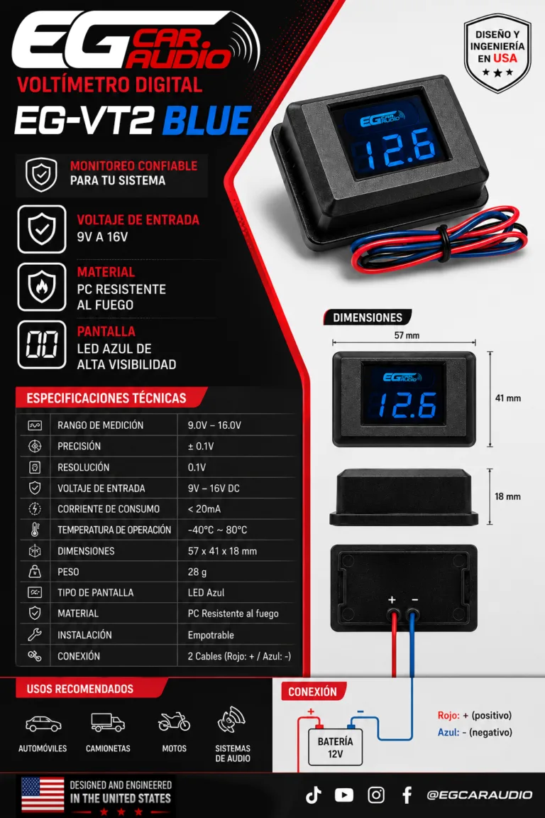 FLAYER EG VOLTIMETRO